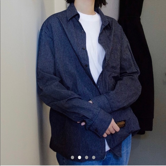 Navy striped shirt - Picture 5 of 6